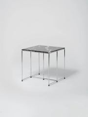 USM Table 4 / 80cm x 80cm x 80cm / Nero Marquina Marble
