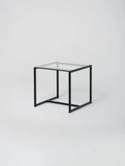 Table 13 / Square / Black / Glass