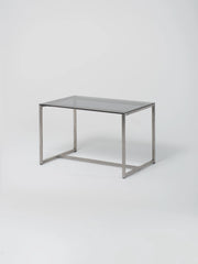 Table 17 / Stainless Steel / Glass / Grey