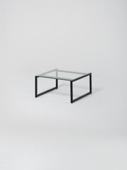 Coffee Table 10 / Black | Square | Glass
