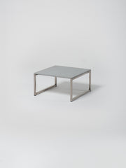 Coffee Table 2 / Stainless Steel | Square | Architectural Concrete