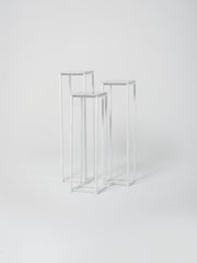 Podium Set 1 / 30cm Square / Bianco Carrara