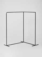Corner Rail / Black | Left