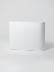 Front Desk / White / Rounded
