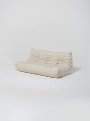 Togo Sofa / White | 3-Seater