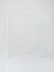 Corner Rail / White | Left