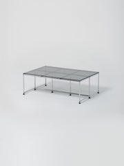 USM Coffee Table 8 / Grey Glass