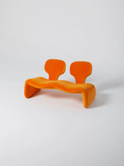 Djinn Sofa / 2-Seater / Orange