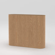 Front Desk / Wood / Rounded