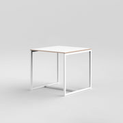 Table 10 / Square / White / White Plywood