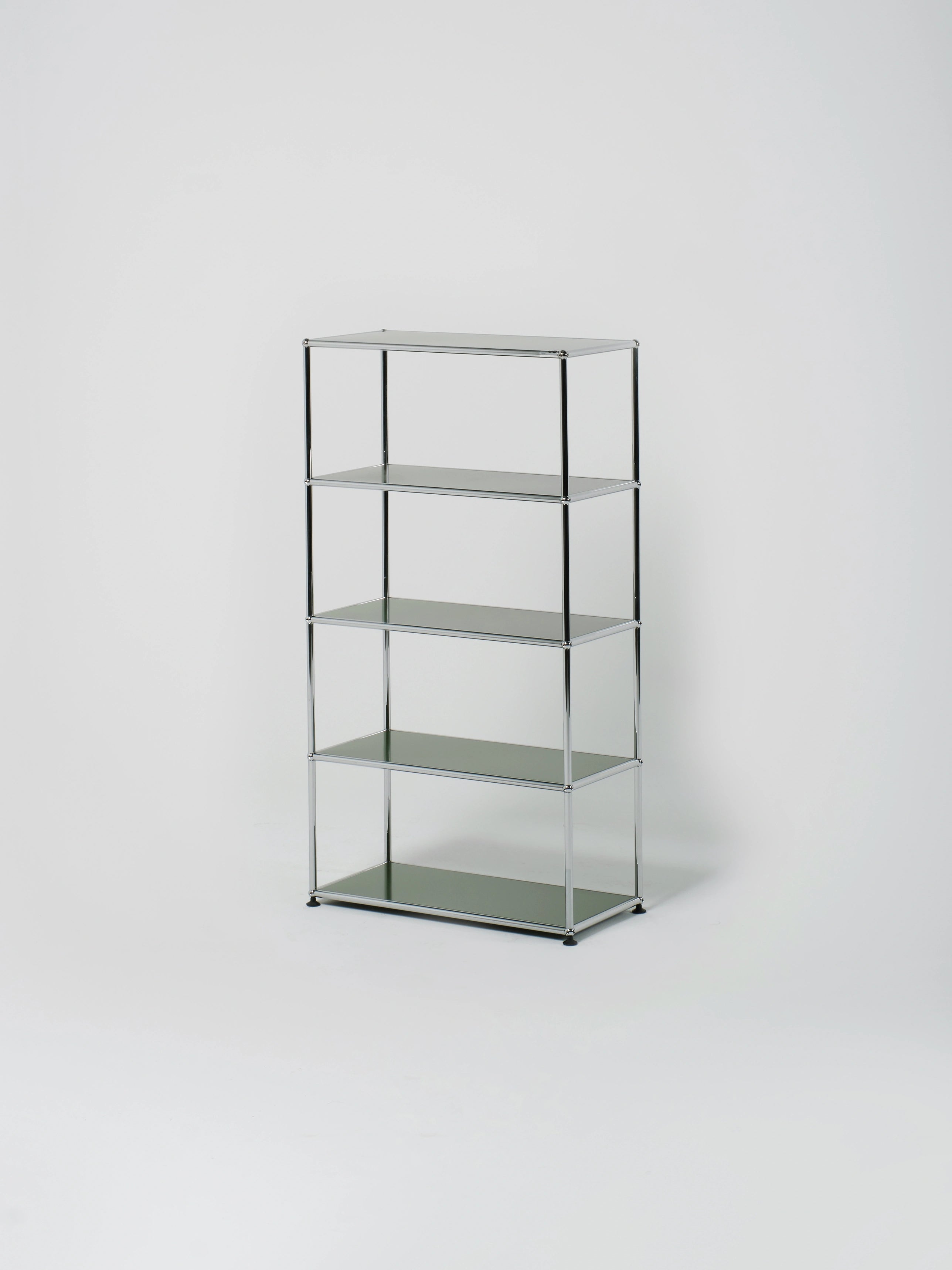 USM Haller Shelving / Single | Olive Green
