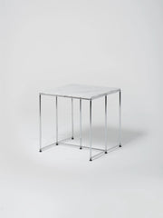 USM Table 3 / Square / Bianco Carrara Marble
