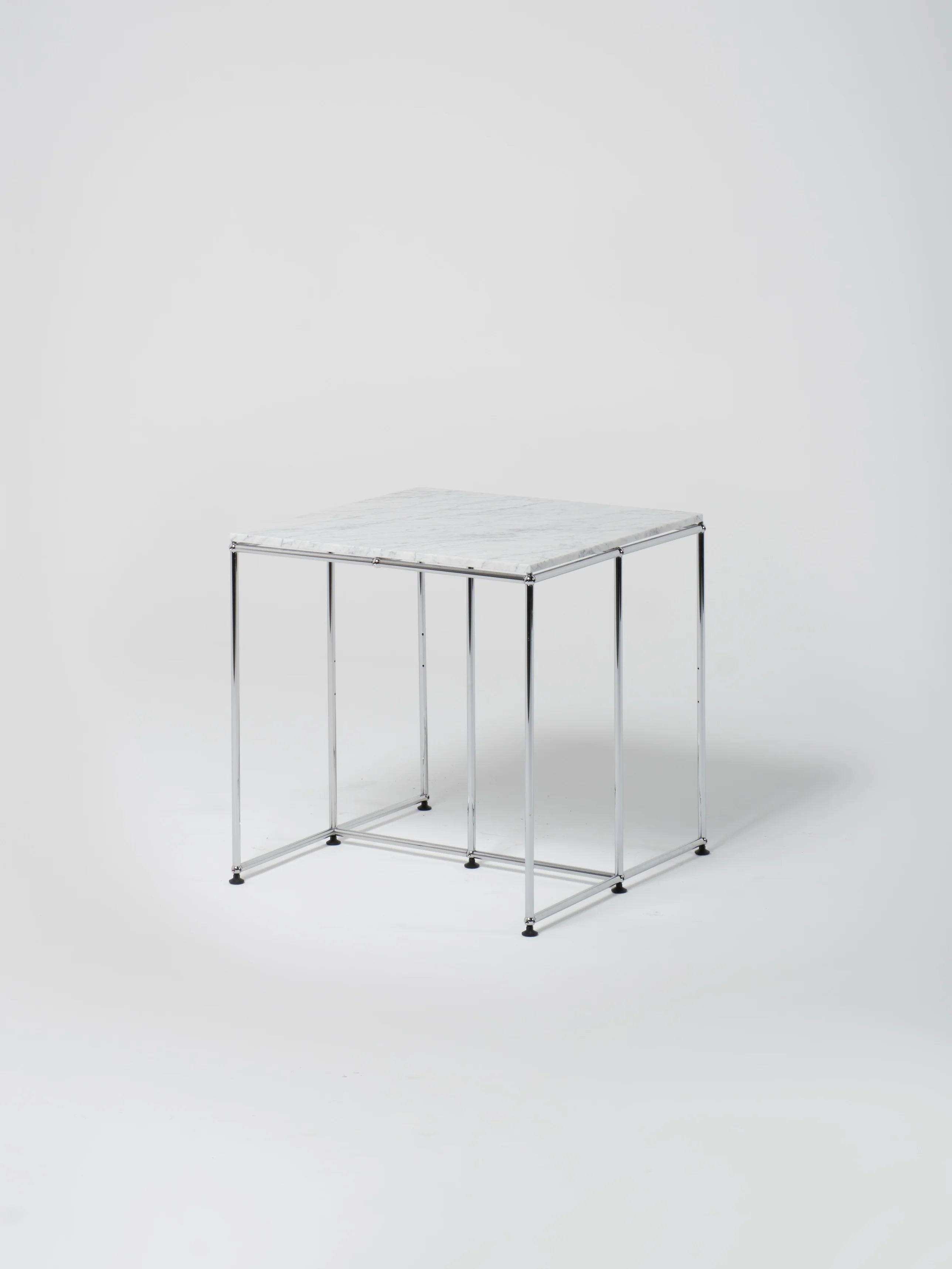 USM Table 3 / Square / Bianco Carrara Marble