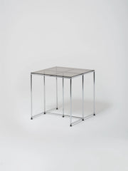 USM Table 9 / Square / Amber Glass