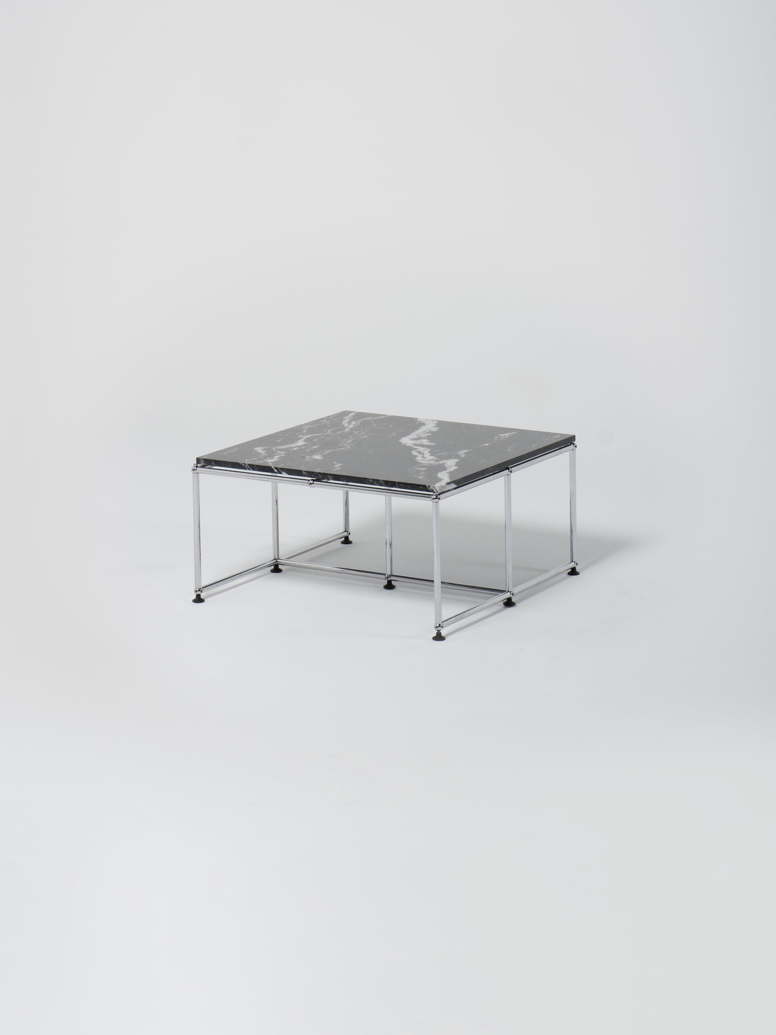 USM Coffee Table 4 / Square / Nero Marquina Marble