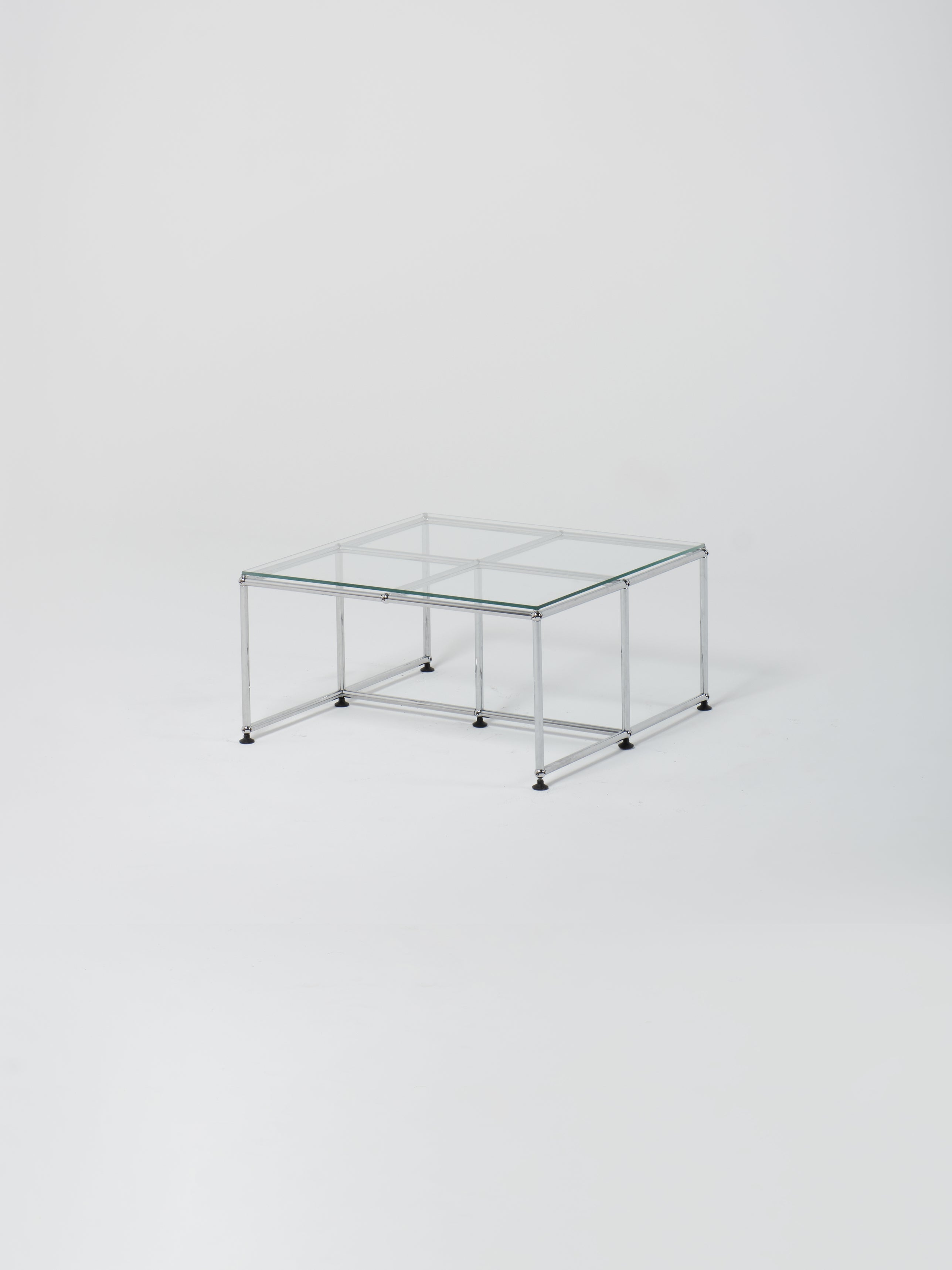 USM Coffee Table 7 / Square / Glass