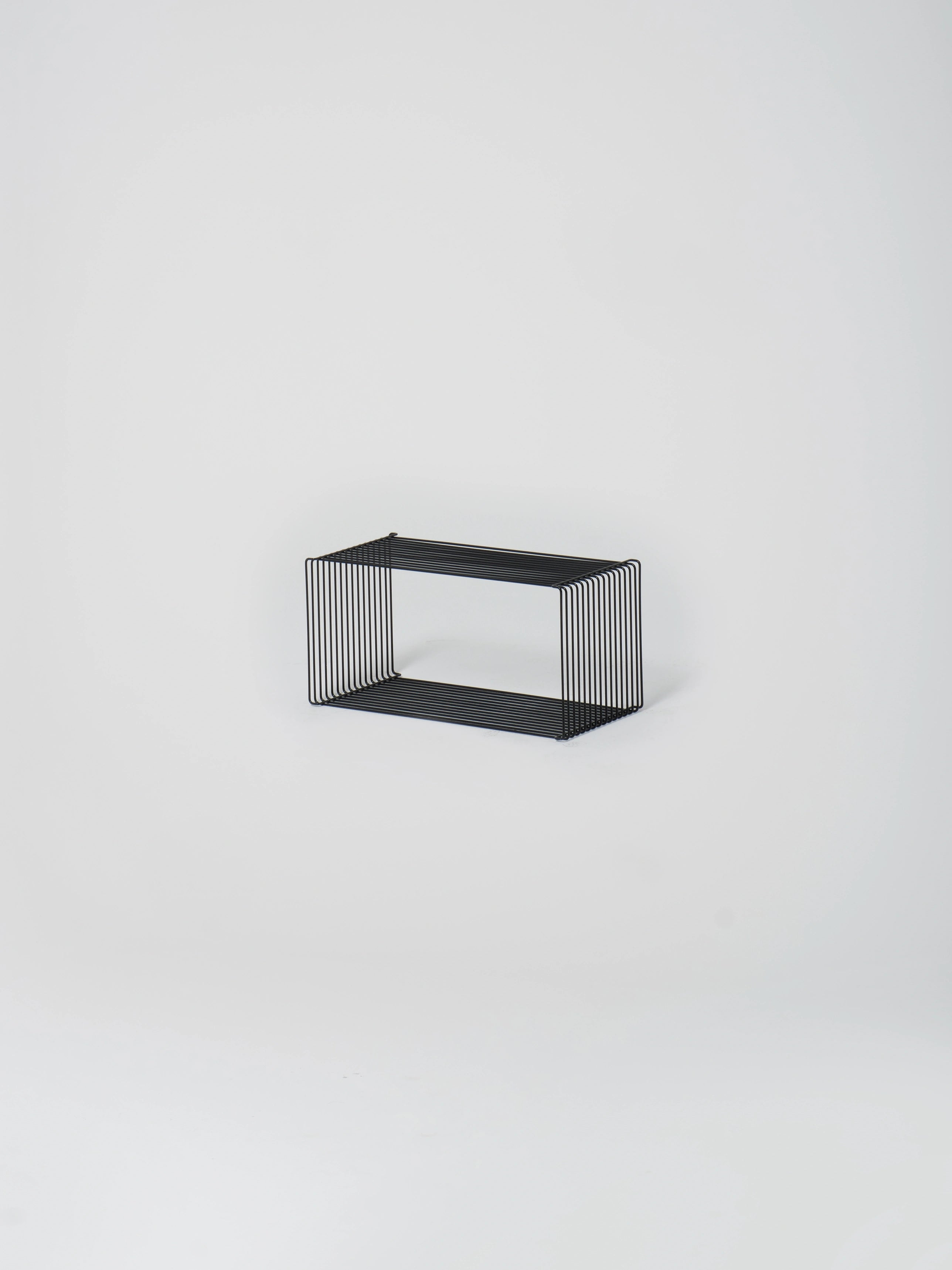 Panton Wire Shelf / Double Module | Black