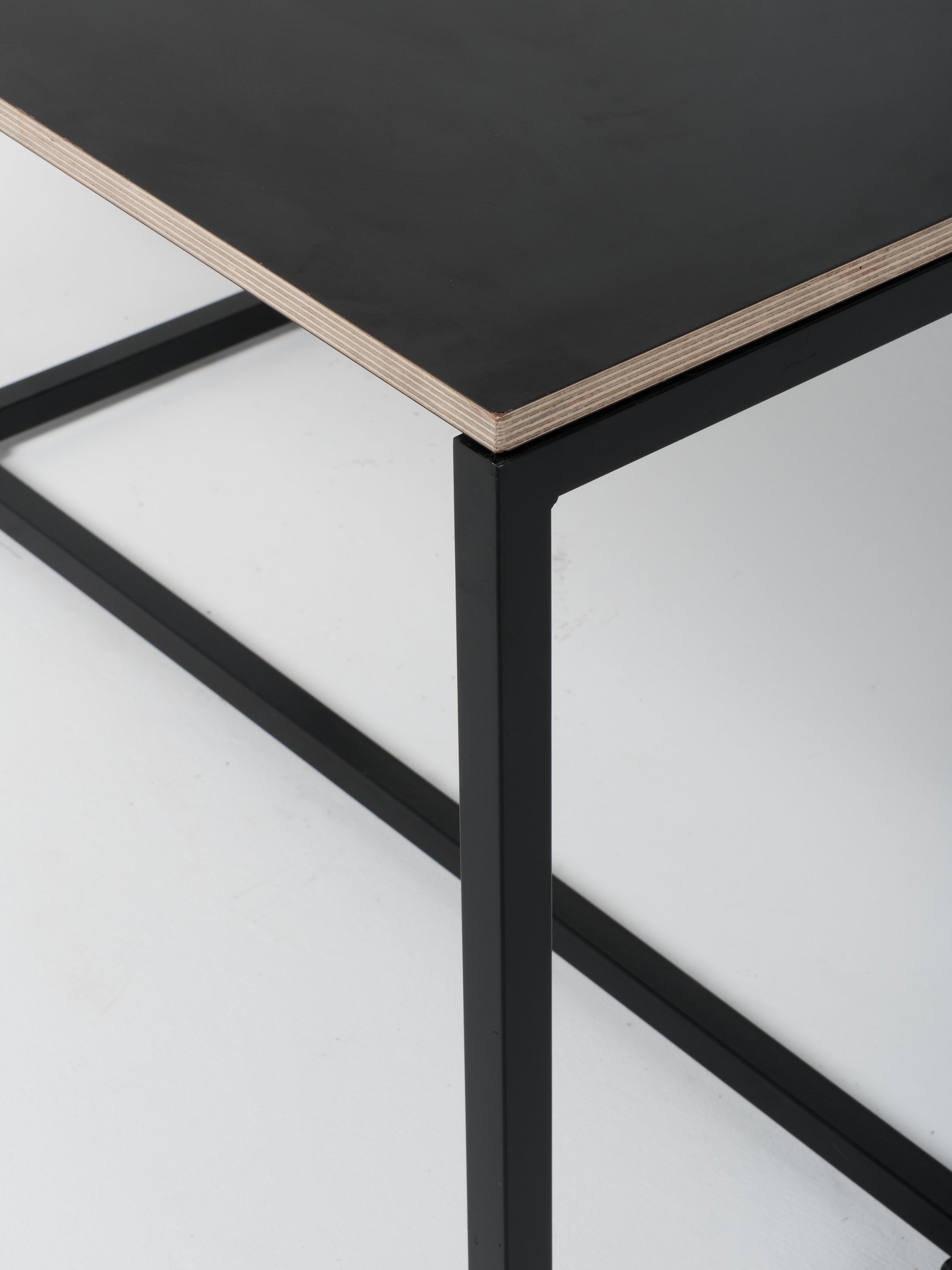 Table 11 / Square / Black / Black Plywood