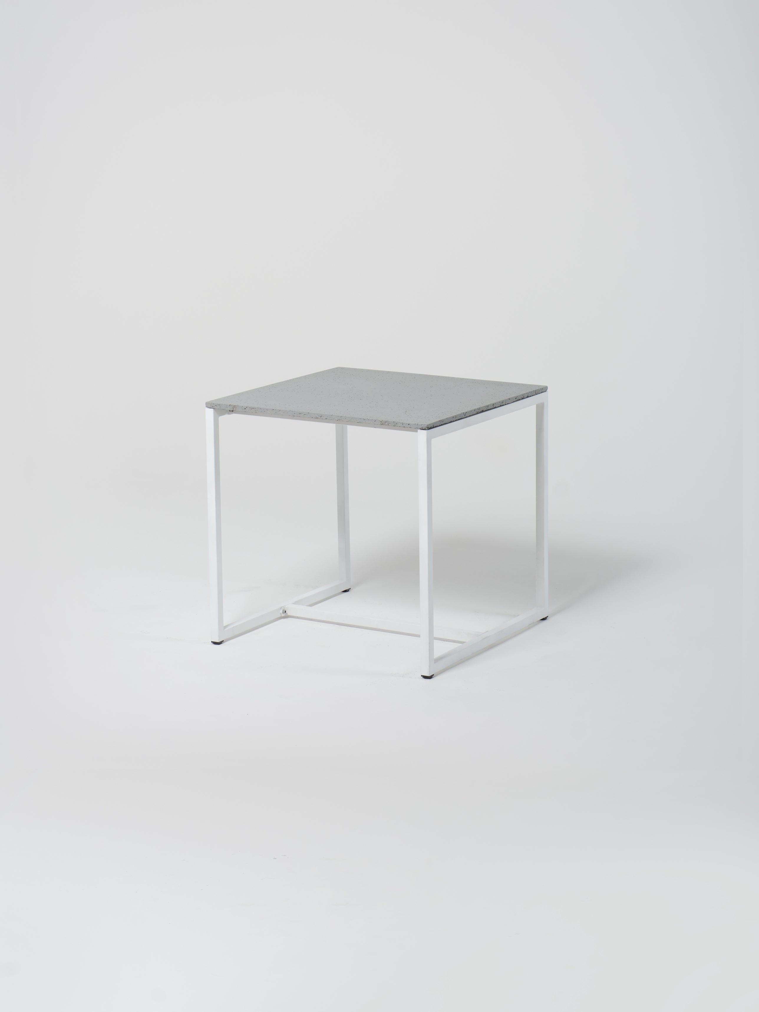 Table 5 / Square / White / Architectural Concrete