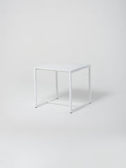 Table 8 / Square / White Concrete