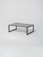 Coffee Table 11 / Black | Glass | Grey