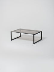 Coffee Table 12 / Black | Glass | Amber