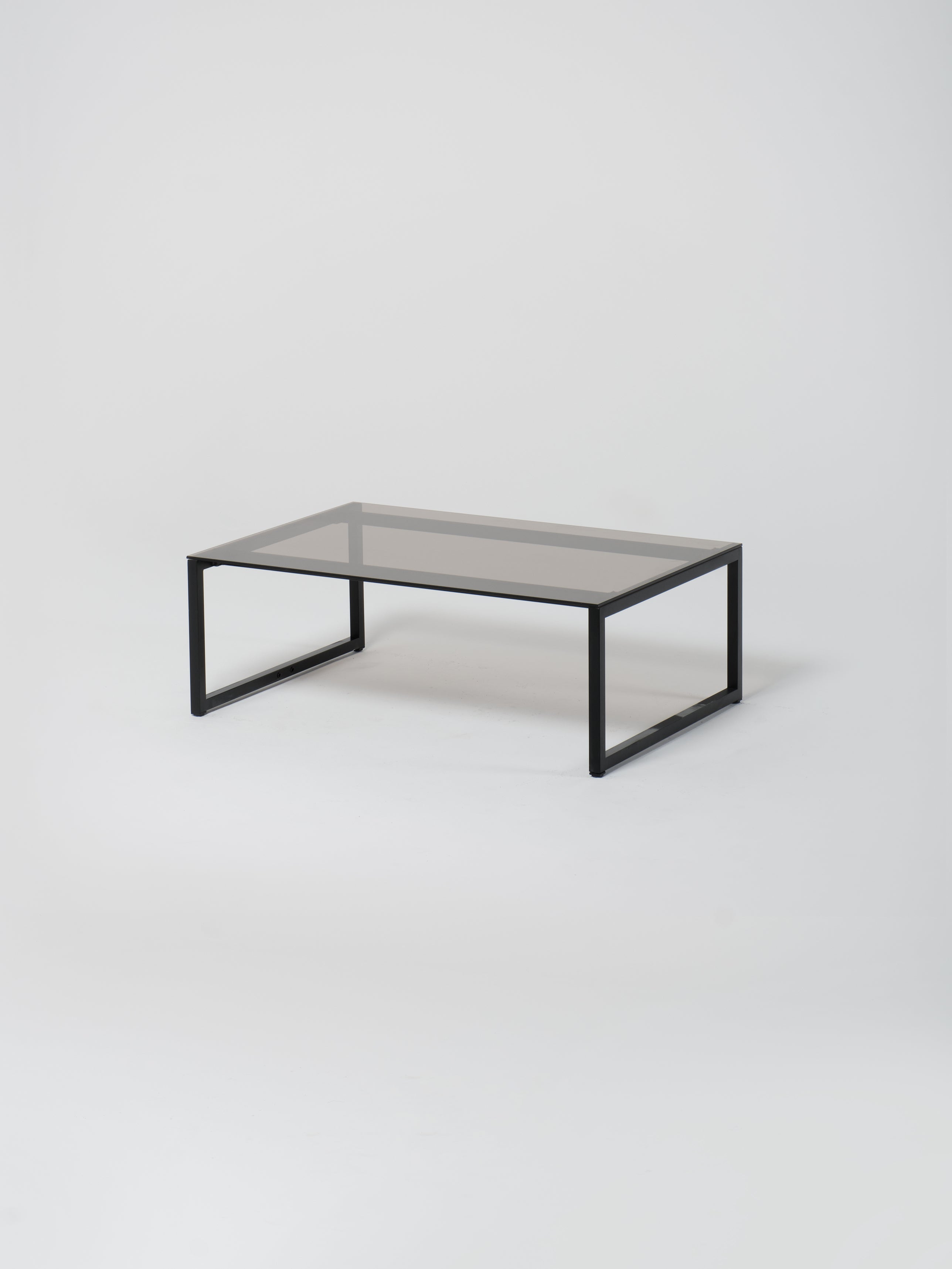 Coffee Table 12 / Black | Glass | Amber
