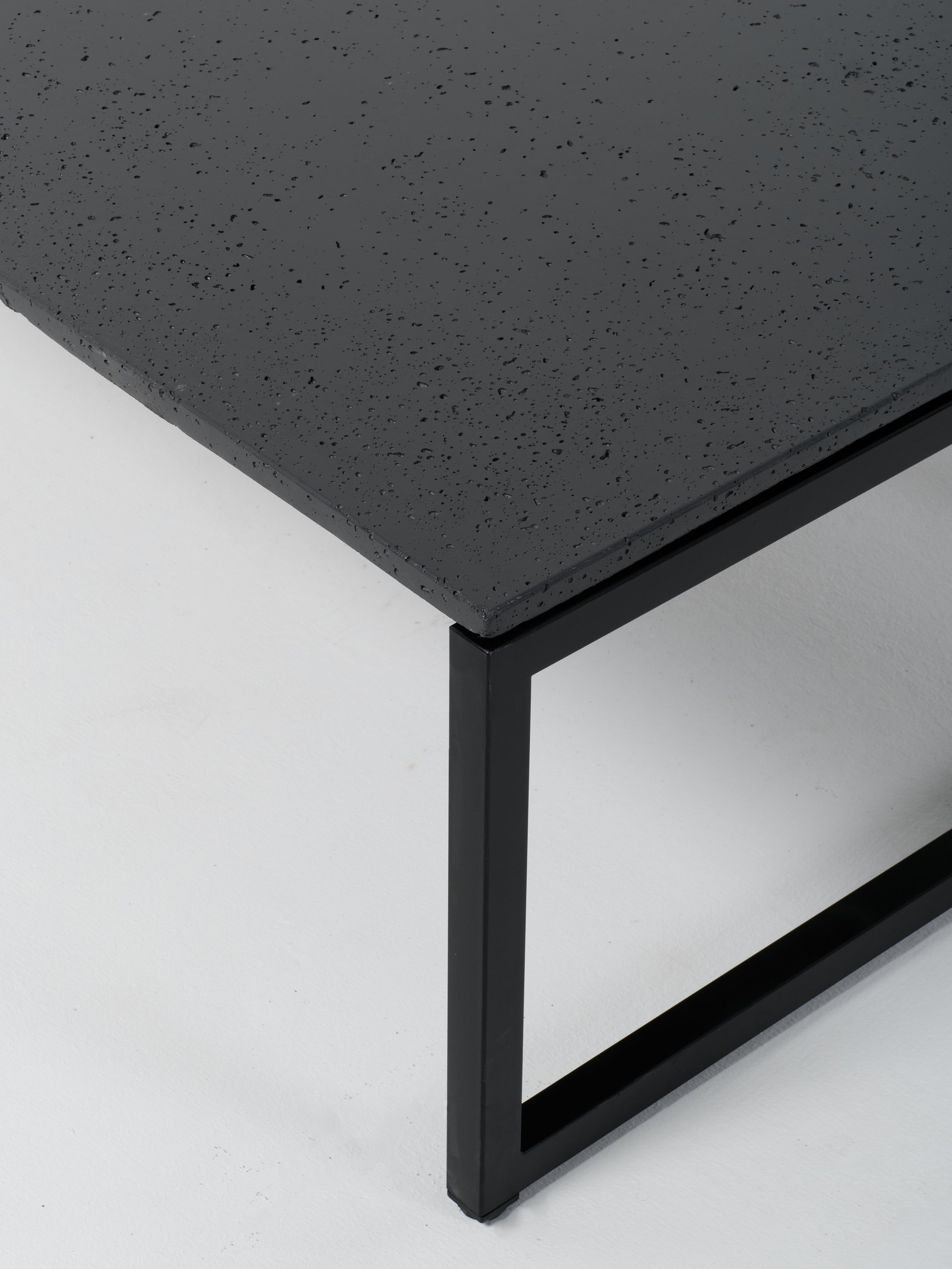 Coffee Table 9 / Black | Square | Anthracite Concrete
