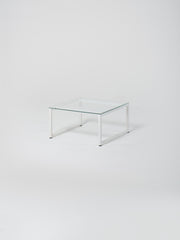 Coffee Table 15 / White | Square | Glass