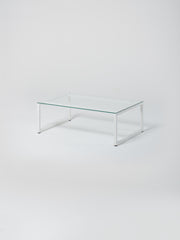 Coffee Table 15 / White | Glass