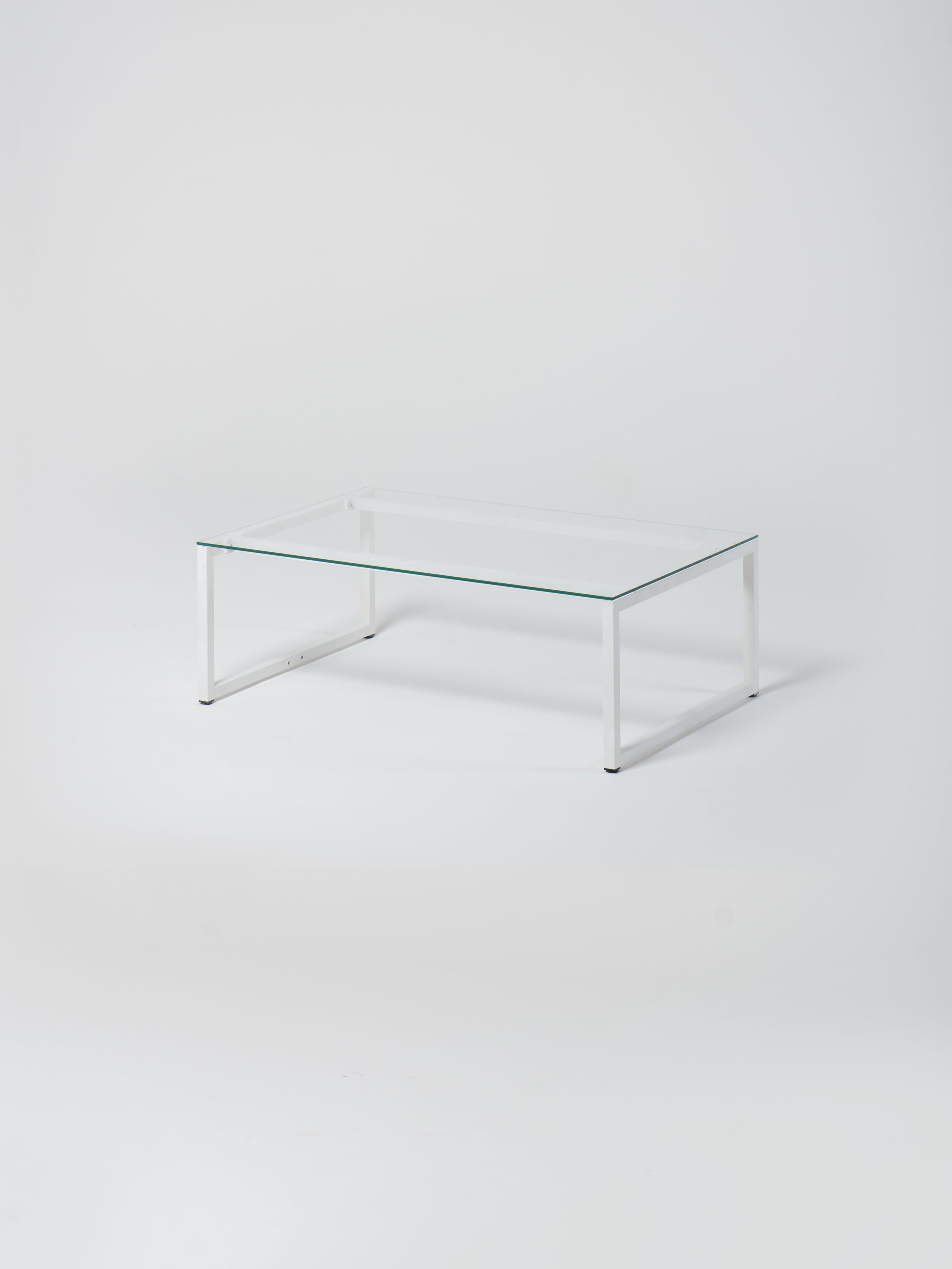Coffee Table 15 / White | Glass