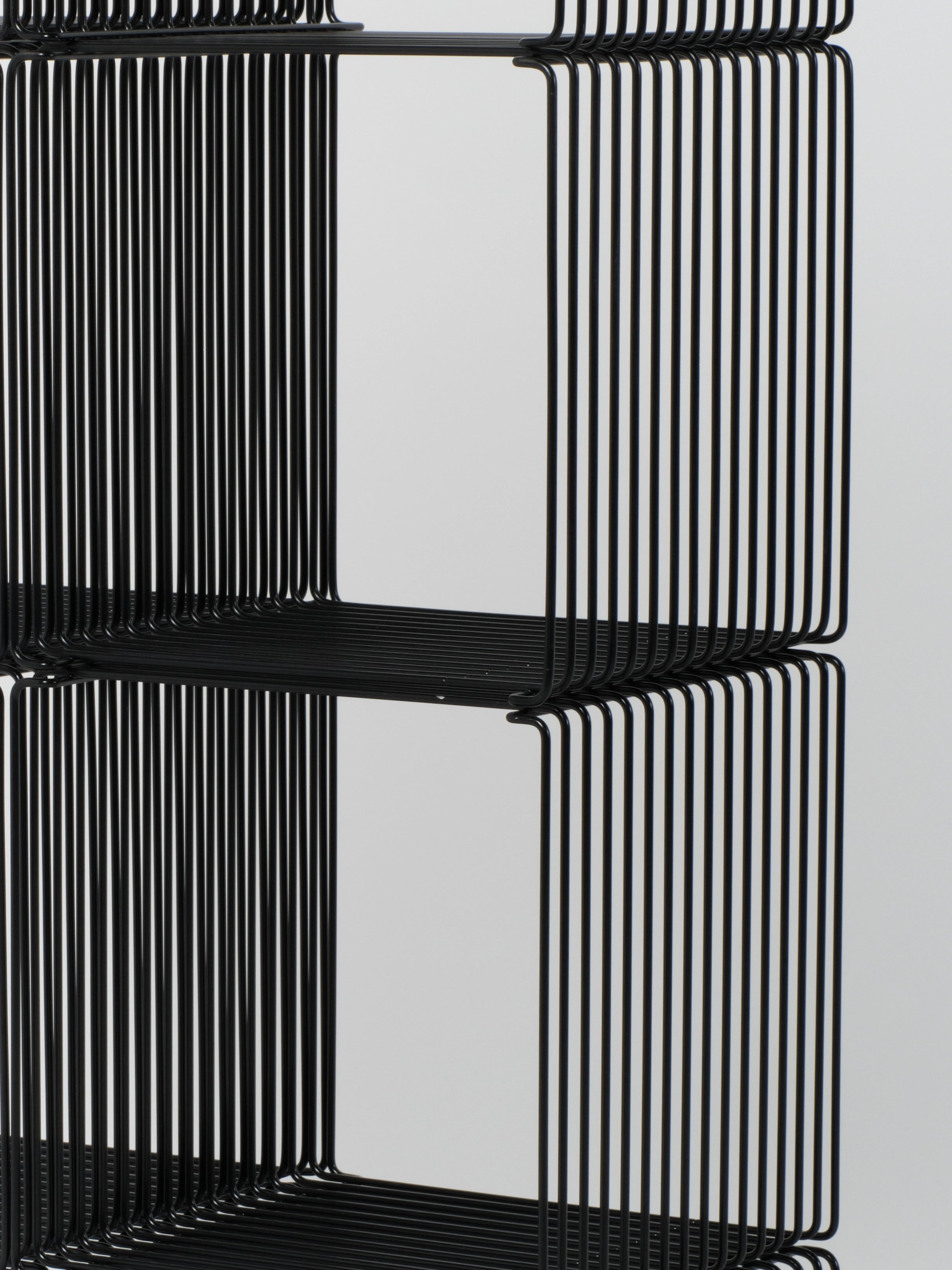 Panton Wire Shelf / Single Module | Black
