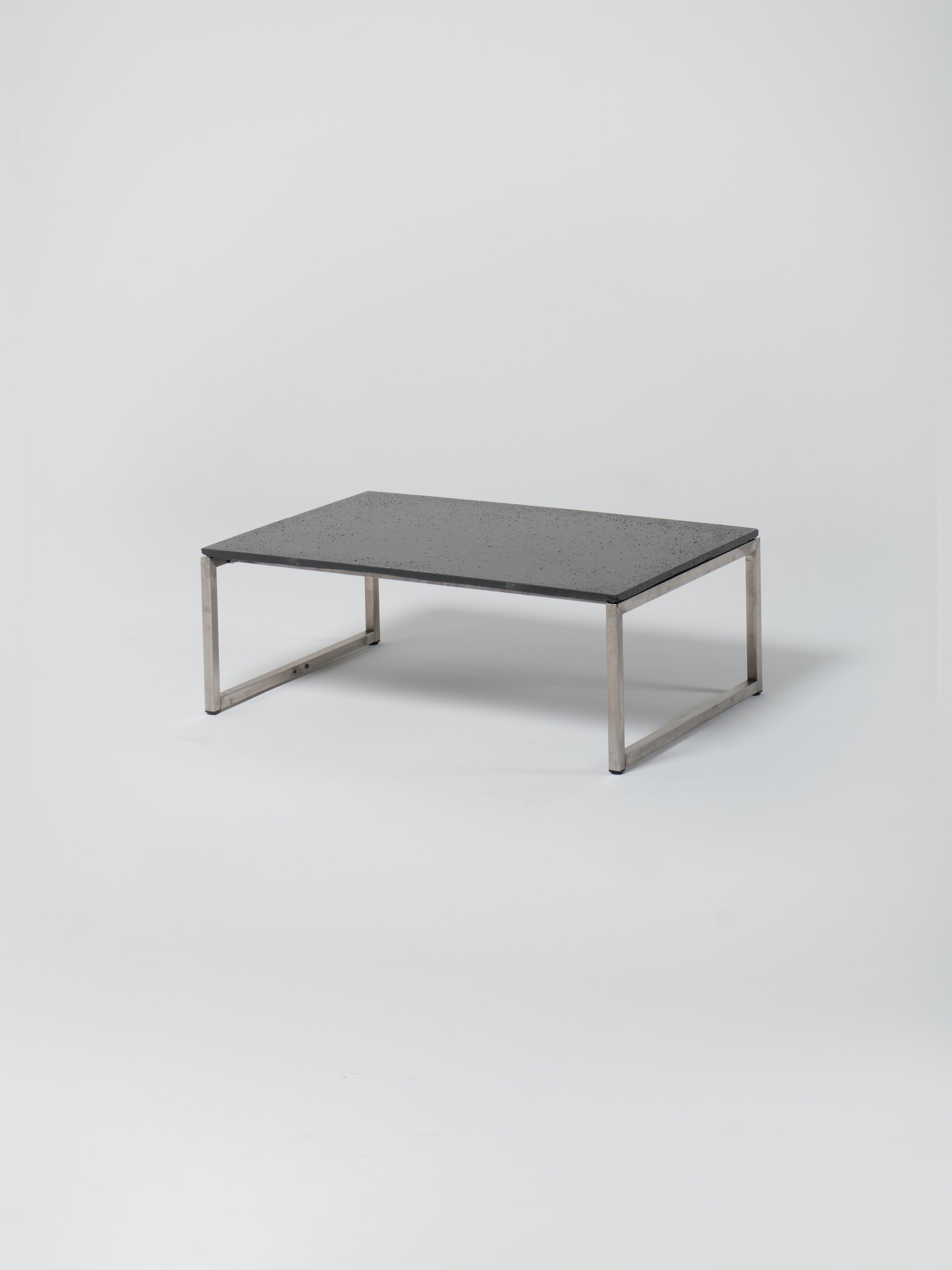 Coffee Table 3 / Stainless Steel | Anthracite Concrete