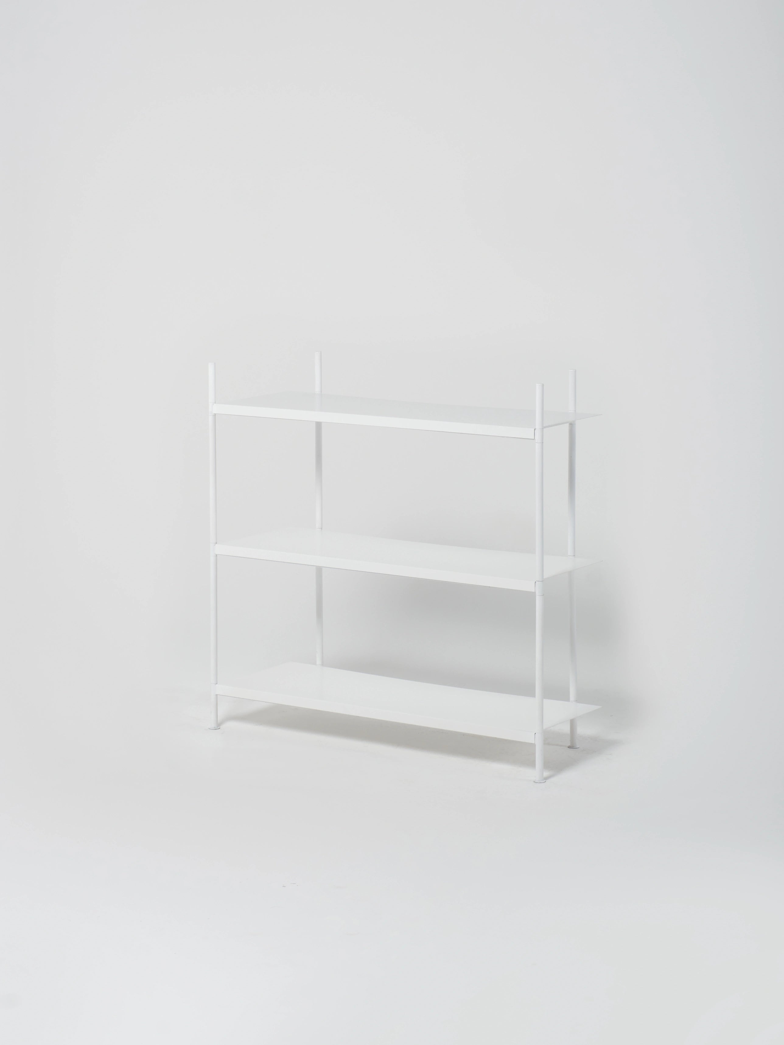 Shelving Set / 3 Levels | White