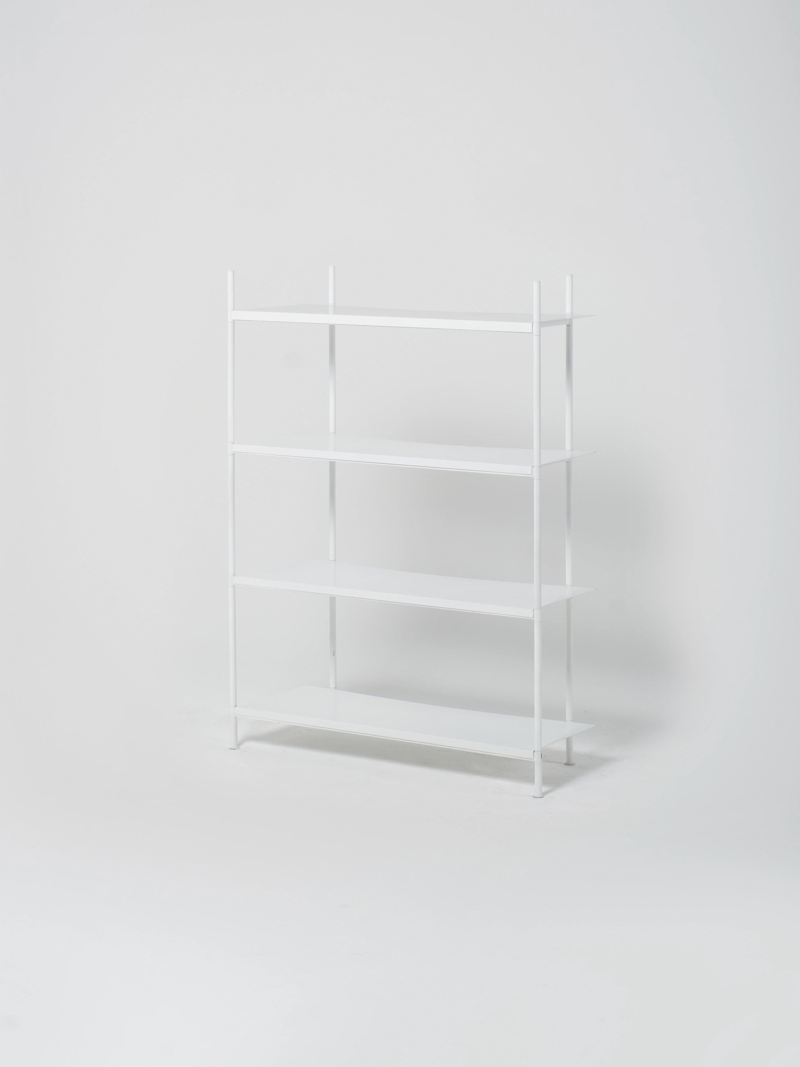 Ensemble d'étagères / 4 niveaux | Blanc