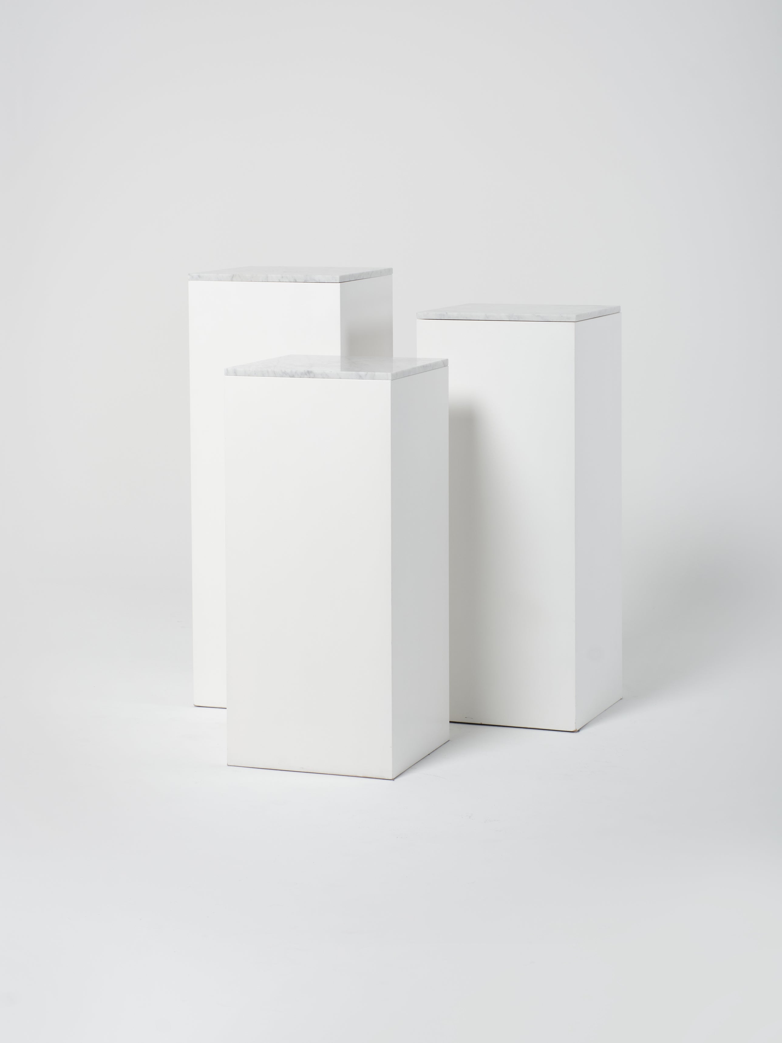 Cube Set 2 / 45cm / White / Bianco Carrara