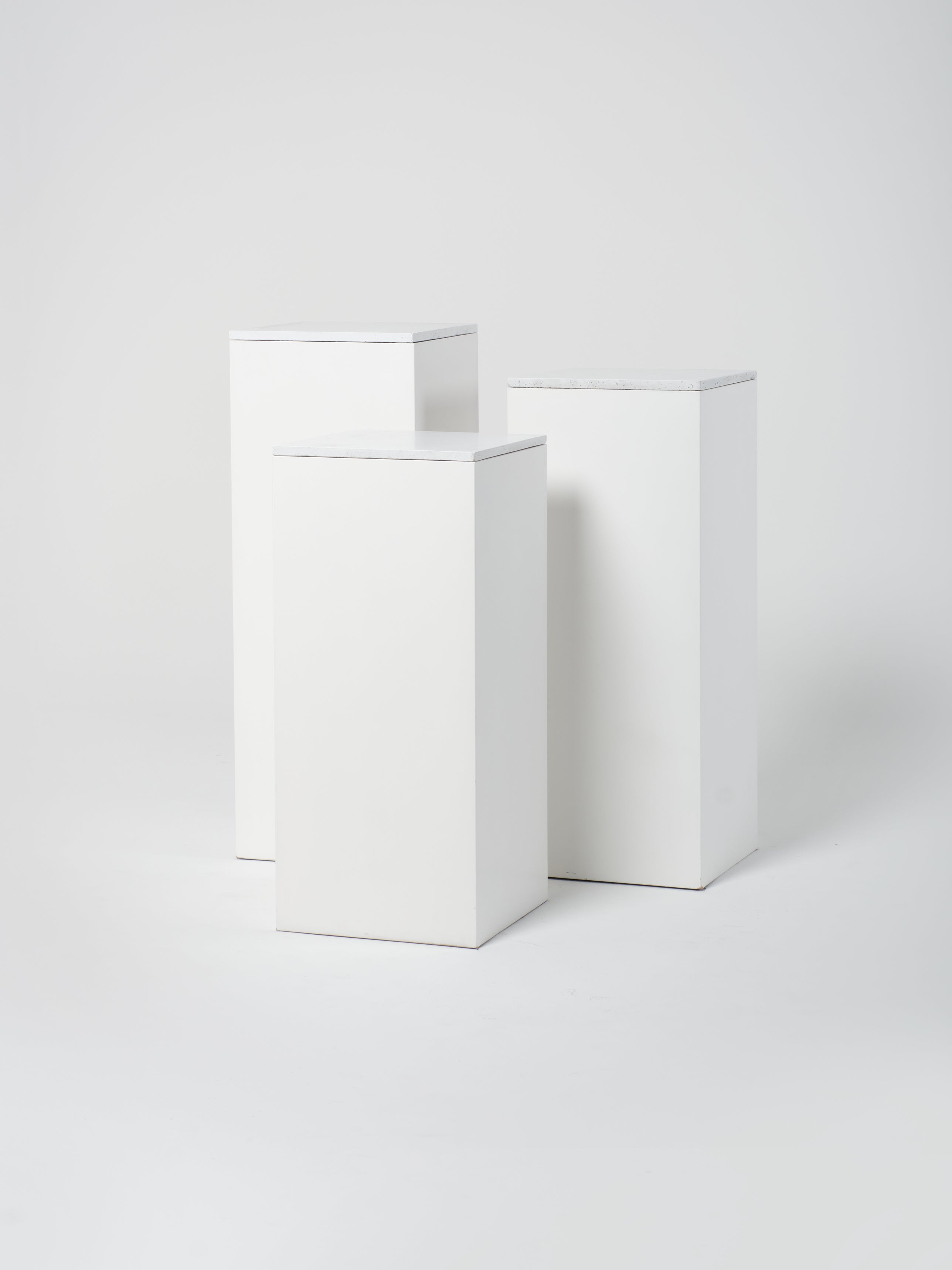 Cube Set 2 / 45cm / White / White Concrete