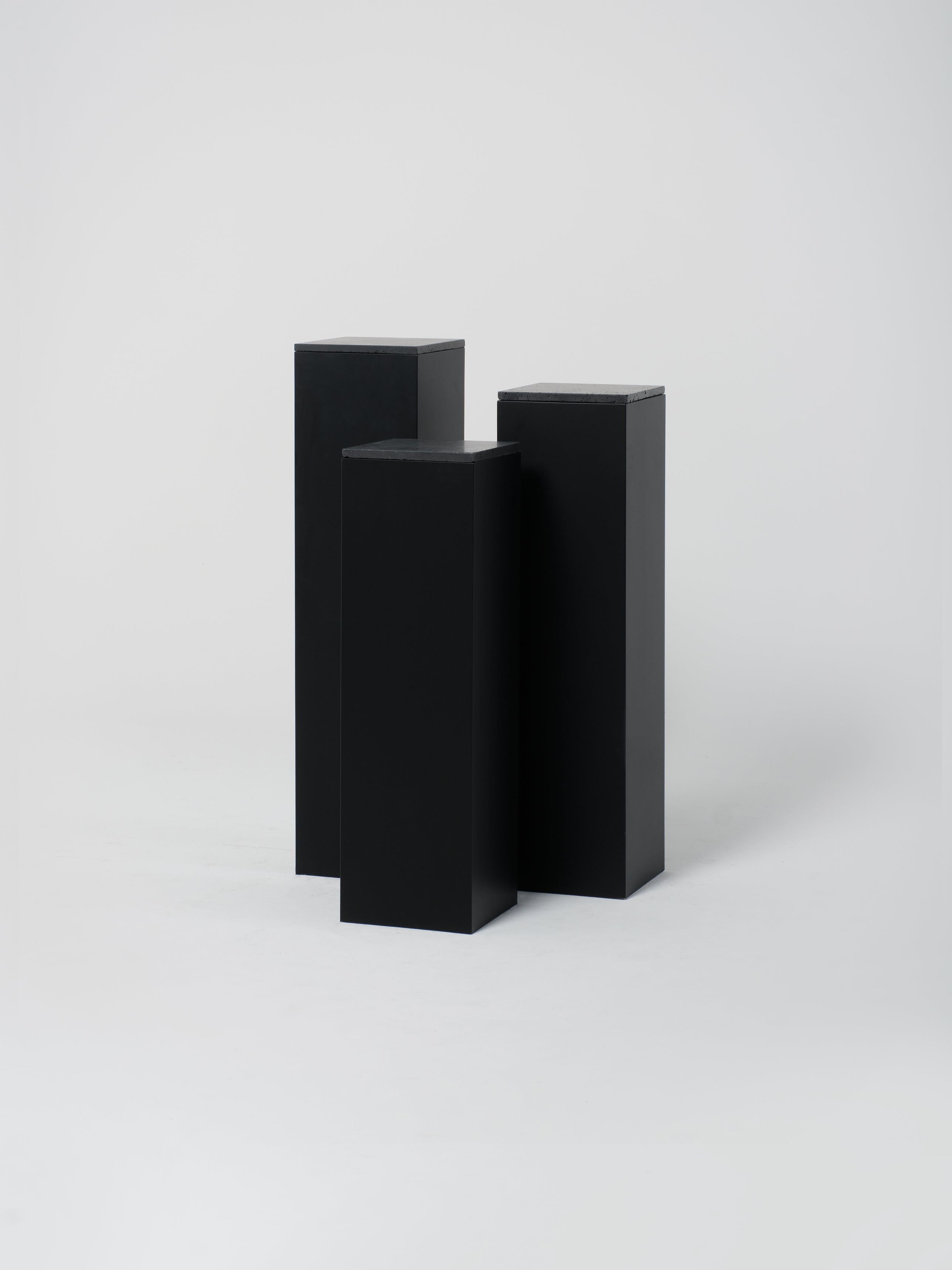 Cube Set 3 / 30cm / Black / Anthracite Concrete