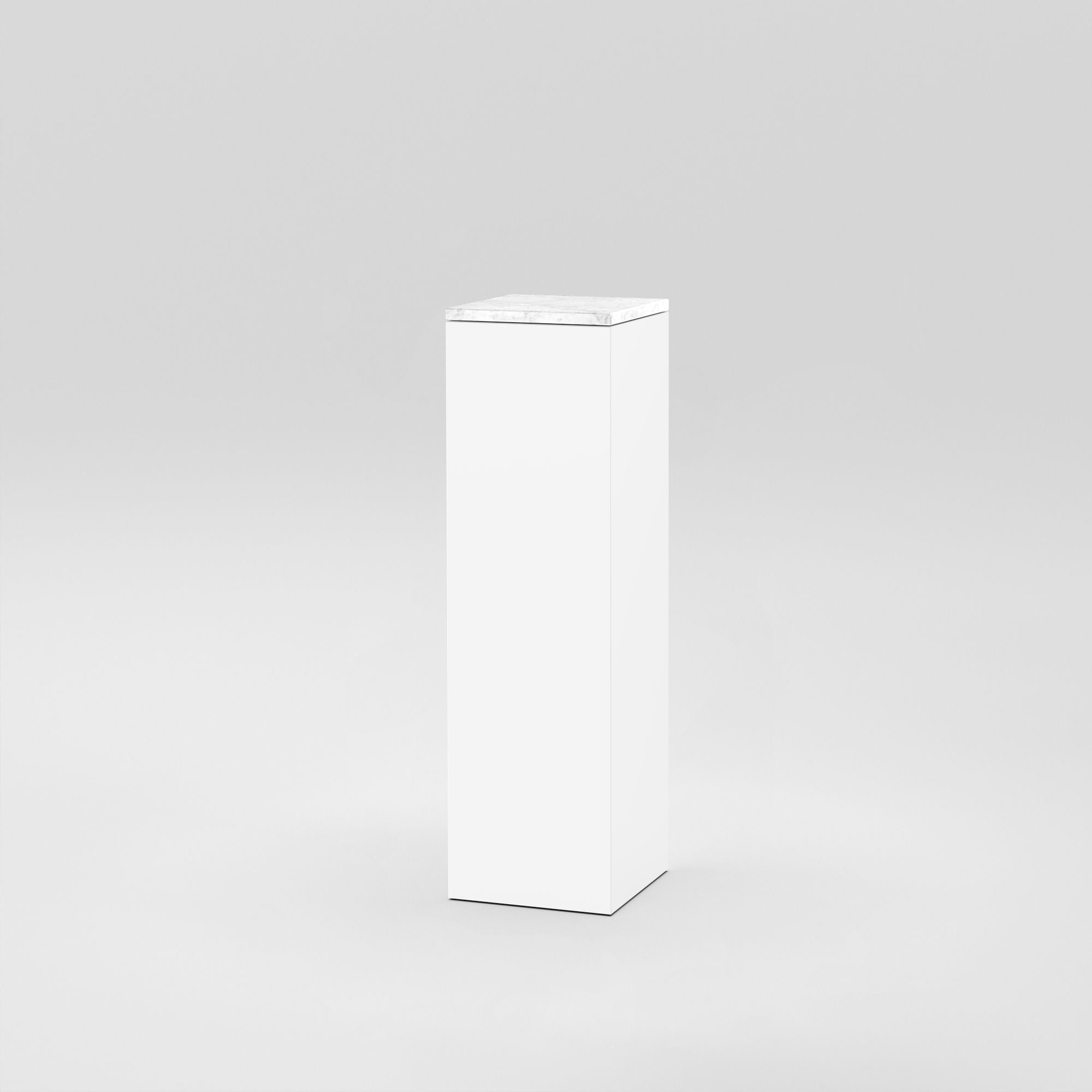 Cube 1 / 30cm x 100cm | White | Bianco Carrara