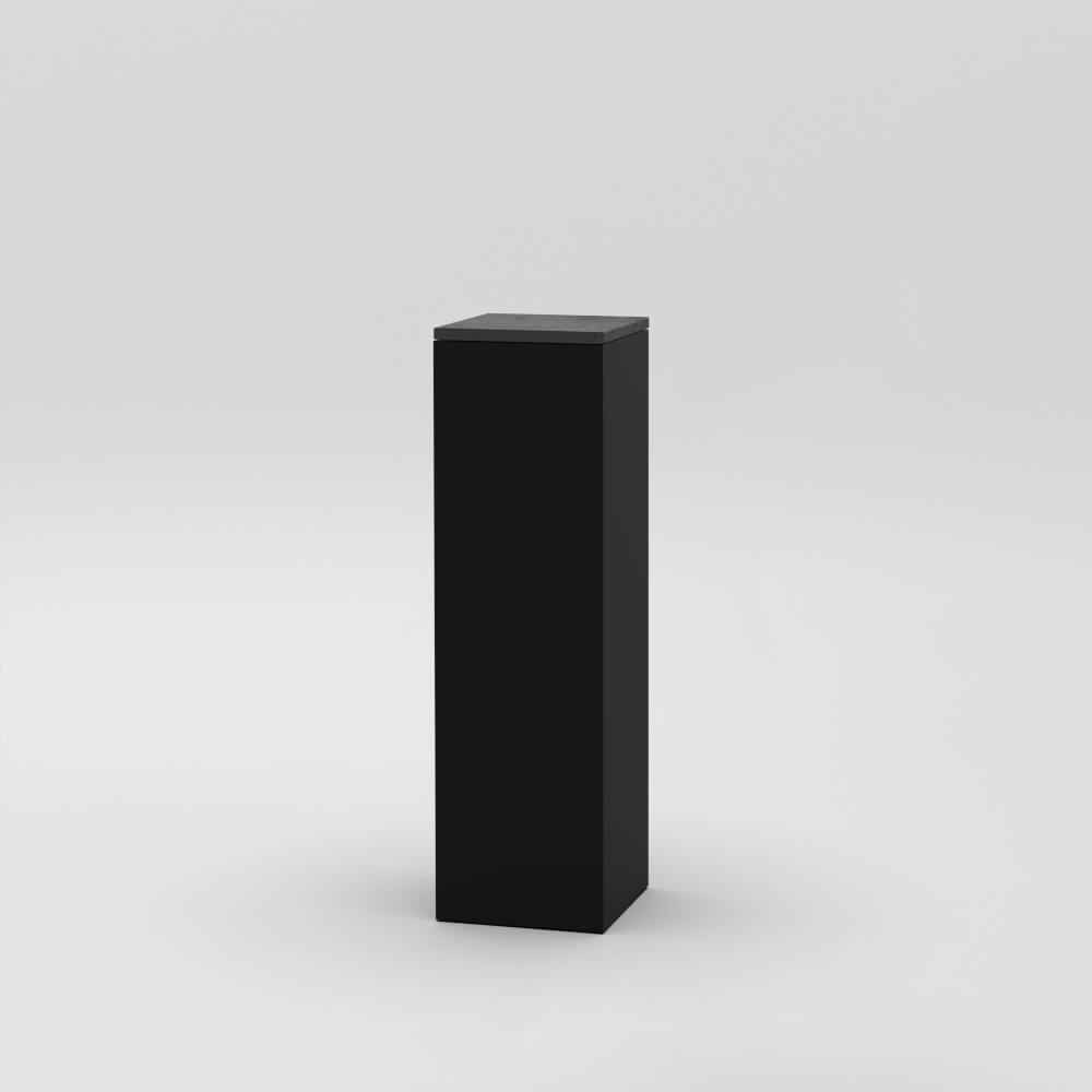Cube 1 / 30cm x 100cm | Black | Anthracite concrete