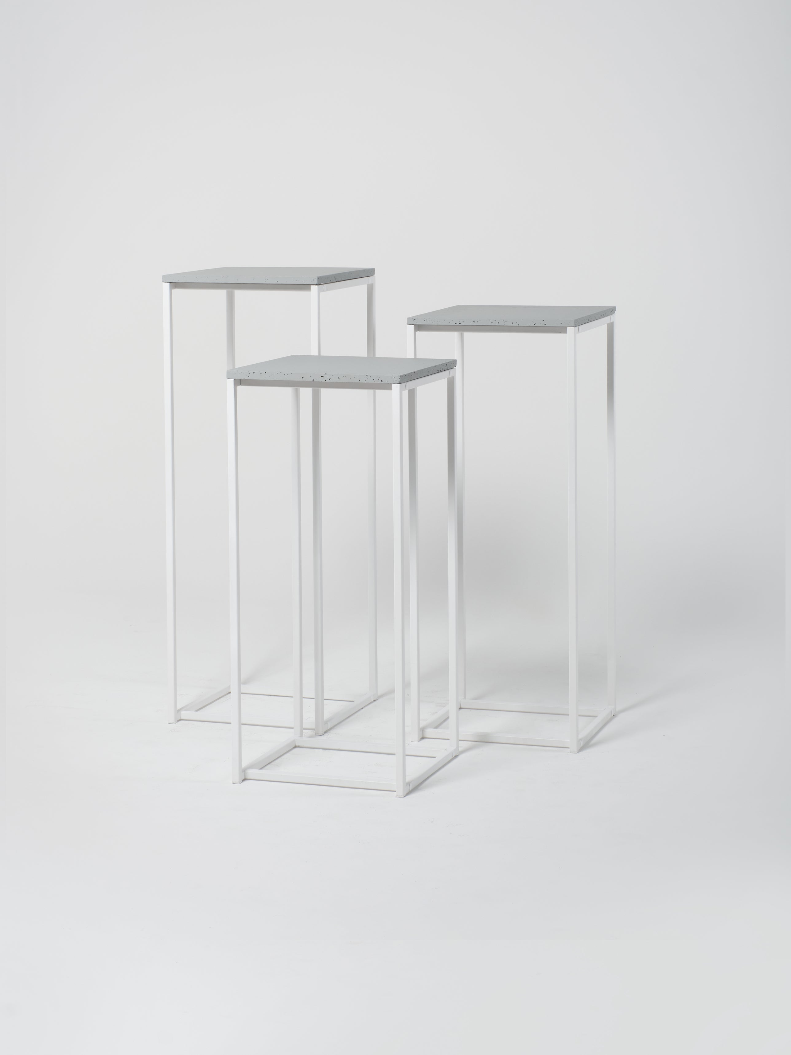 Podium Set 5 / 45cm Square / Architectural Concrete