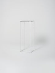 Podium 1 / 45cm Square / Bianco Carrara