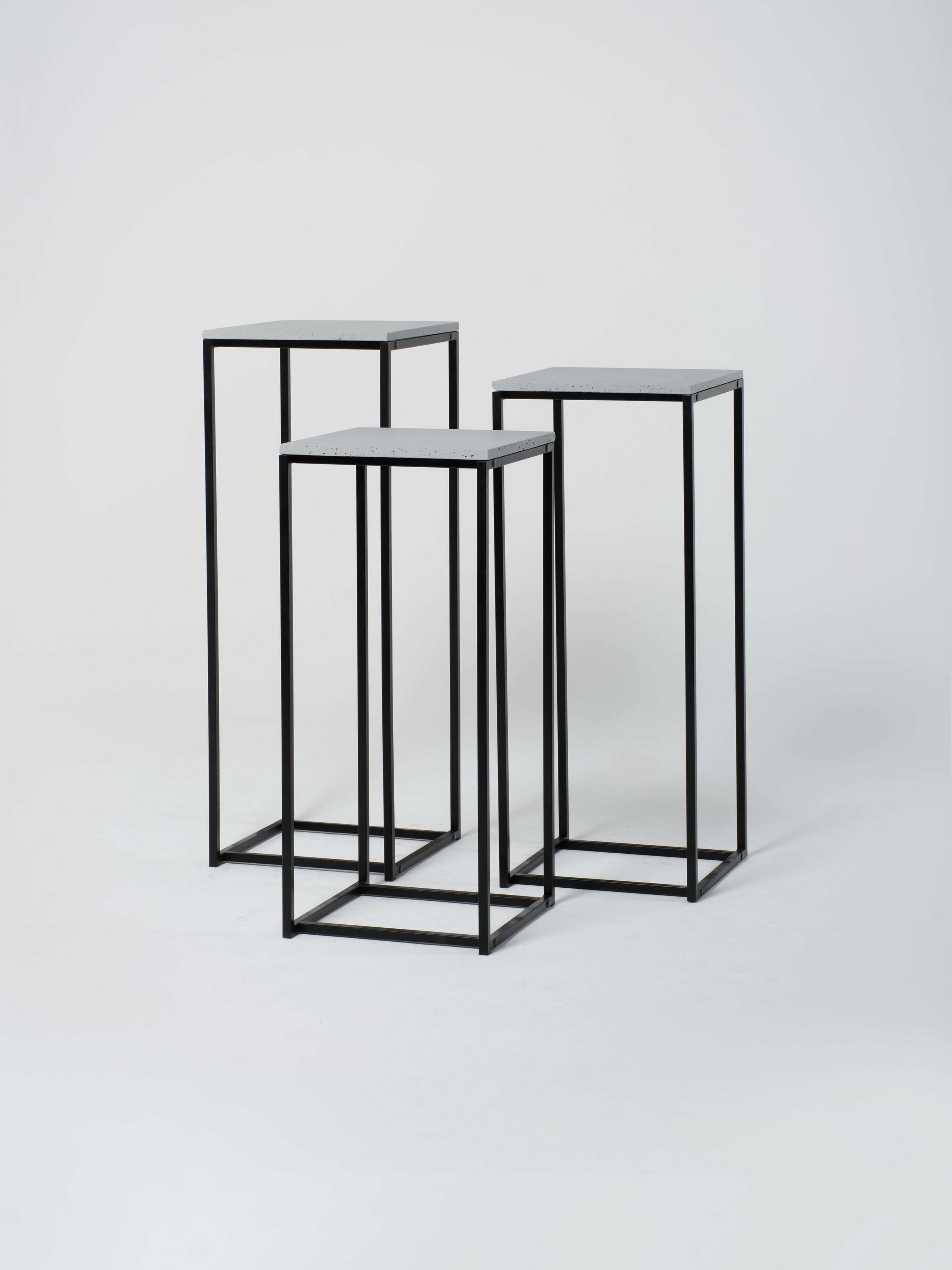 Podium Set 6 / 45cm Square / Architectural Concrete