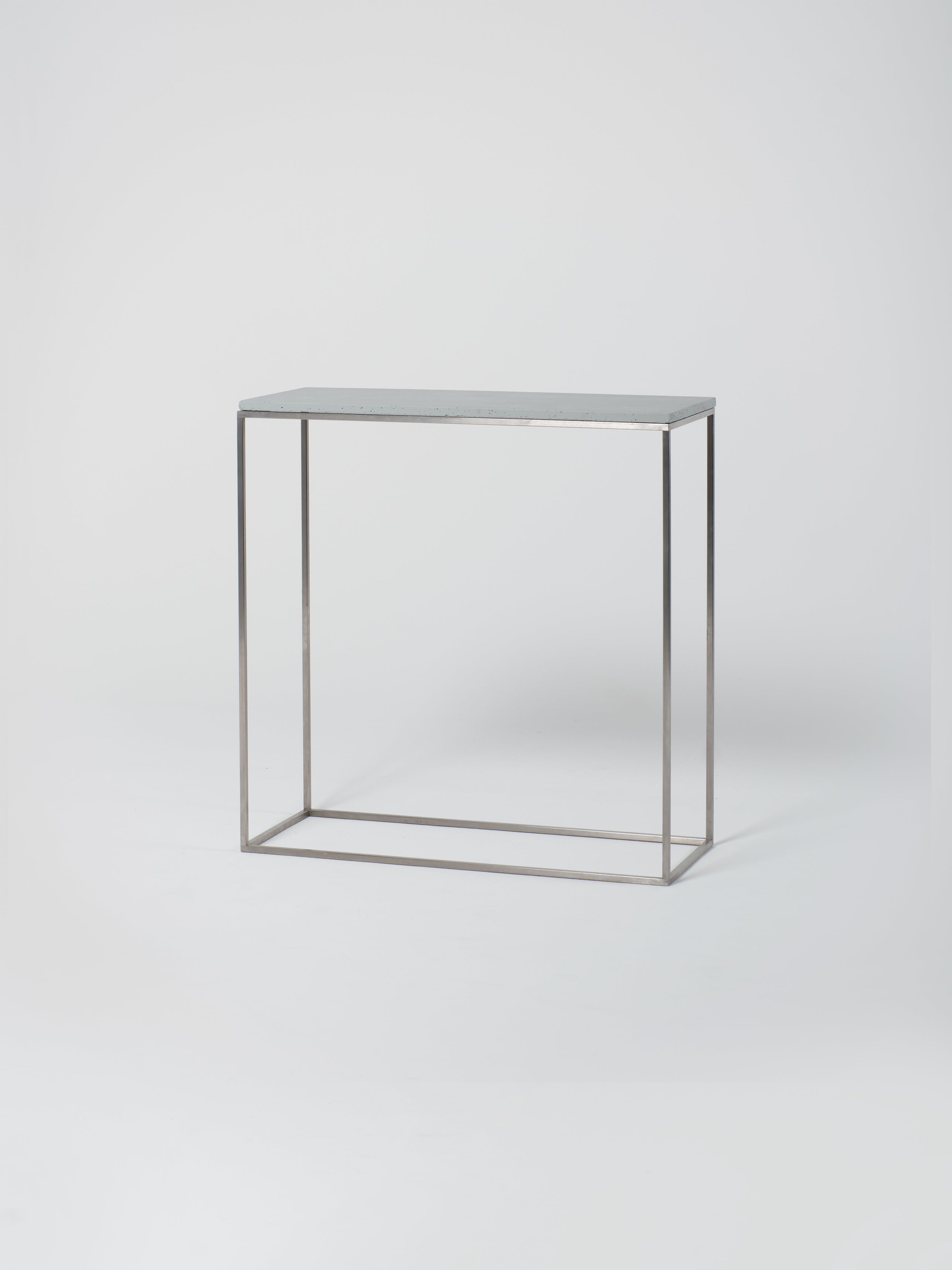 Console 7 / 100 x 40cm | Stainless Steel | Architectural Concrete