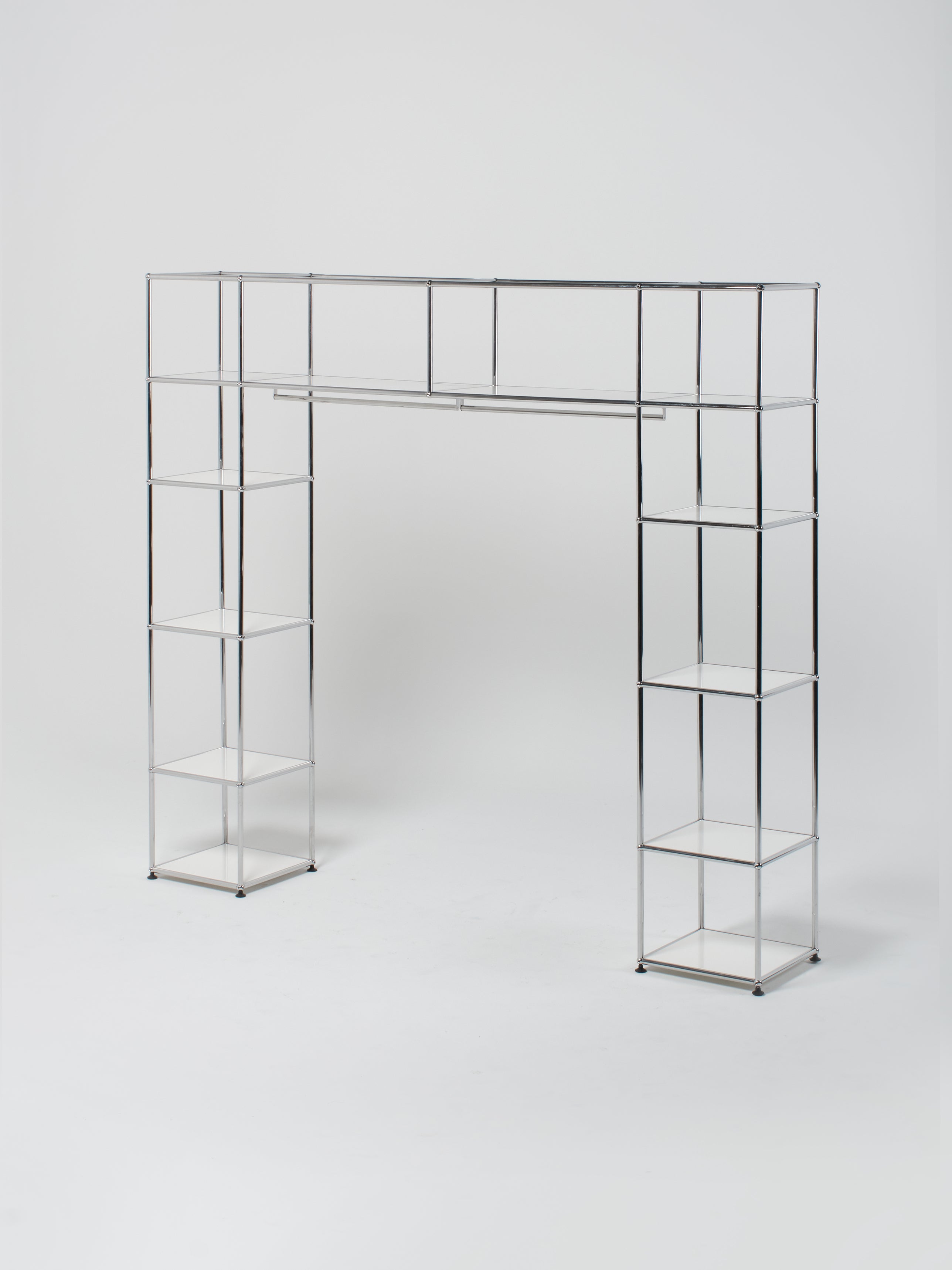 USM Haller Rail 1 / White Shelves