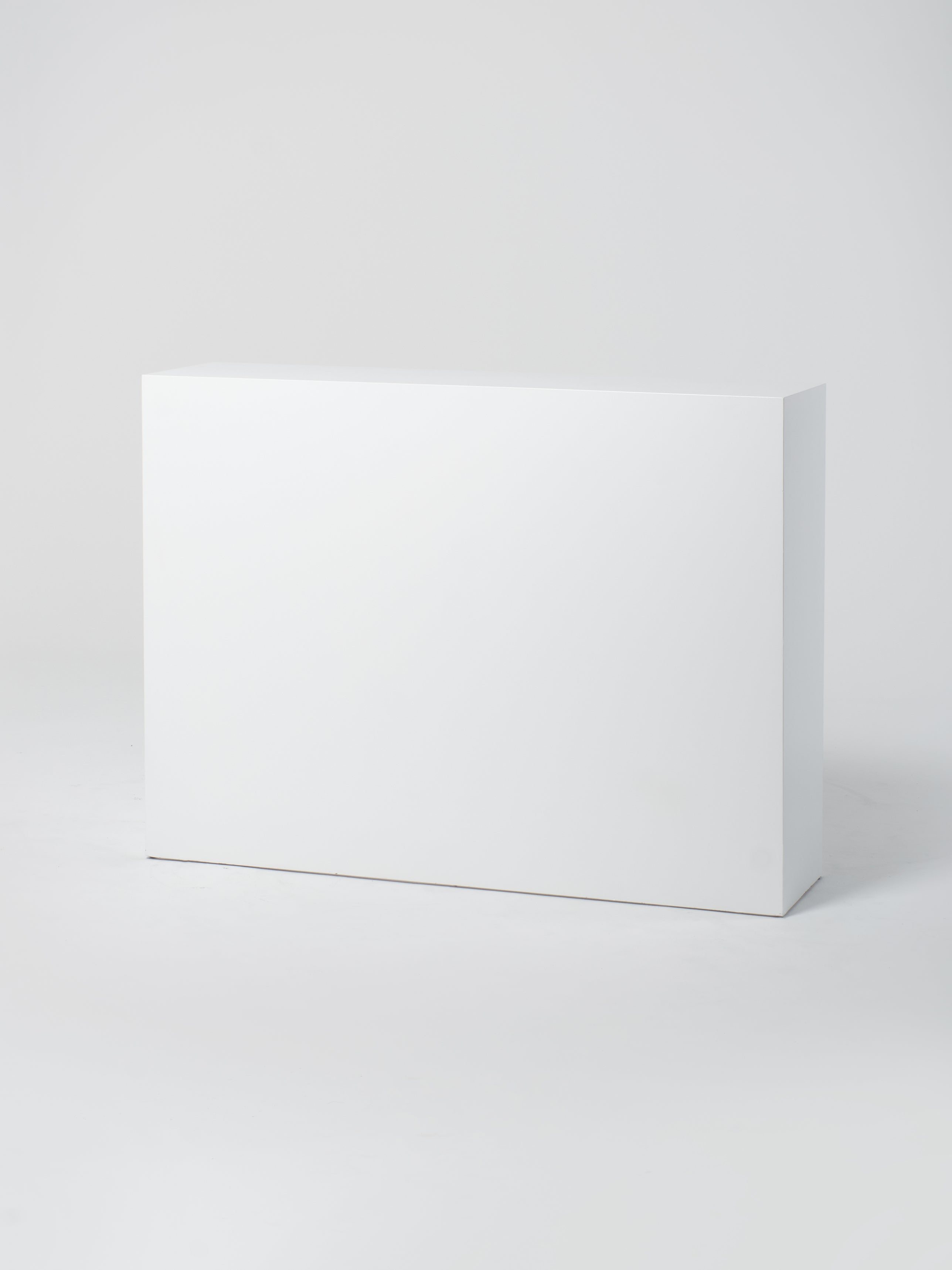 Front Desk / White / Rectangle