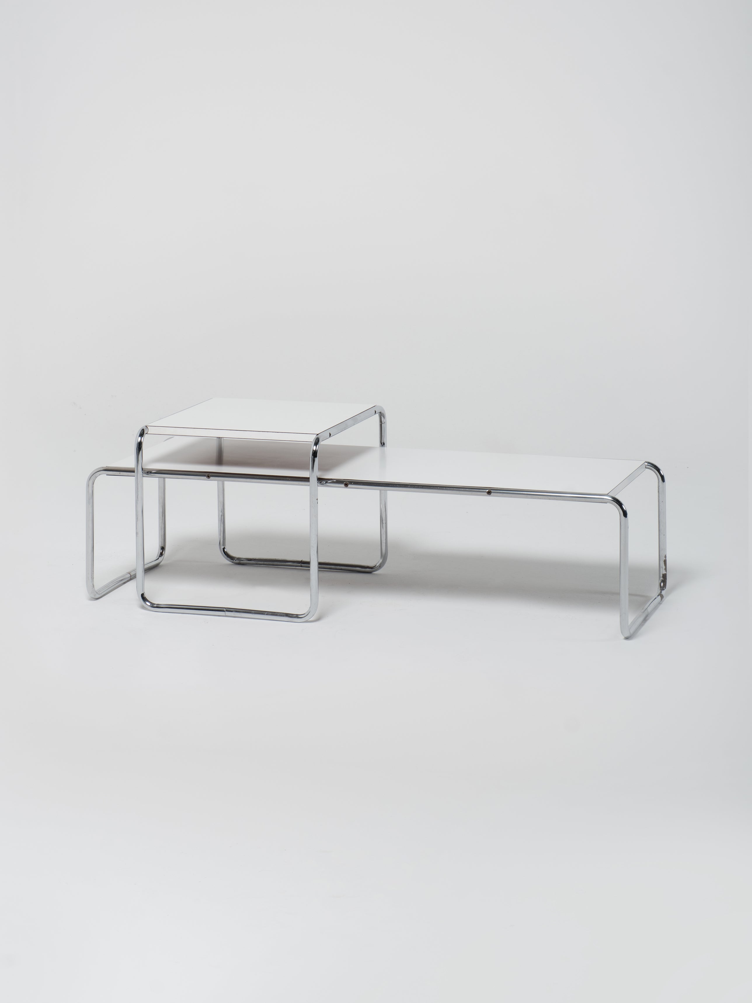 Laccio Coffee Table Set / White