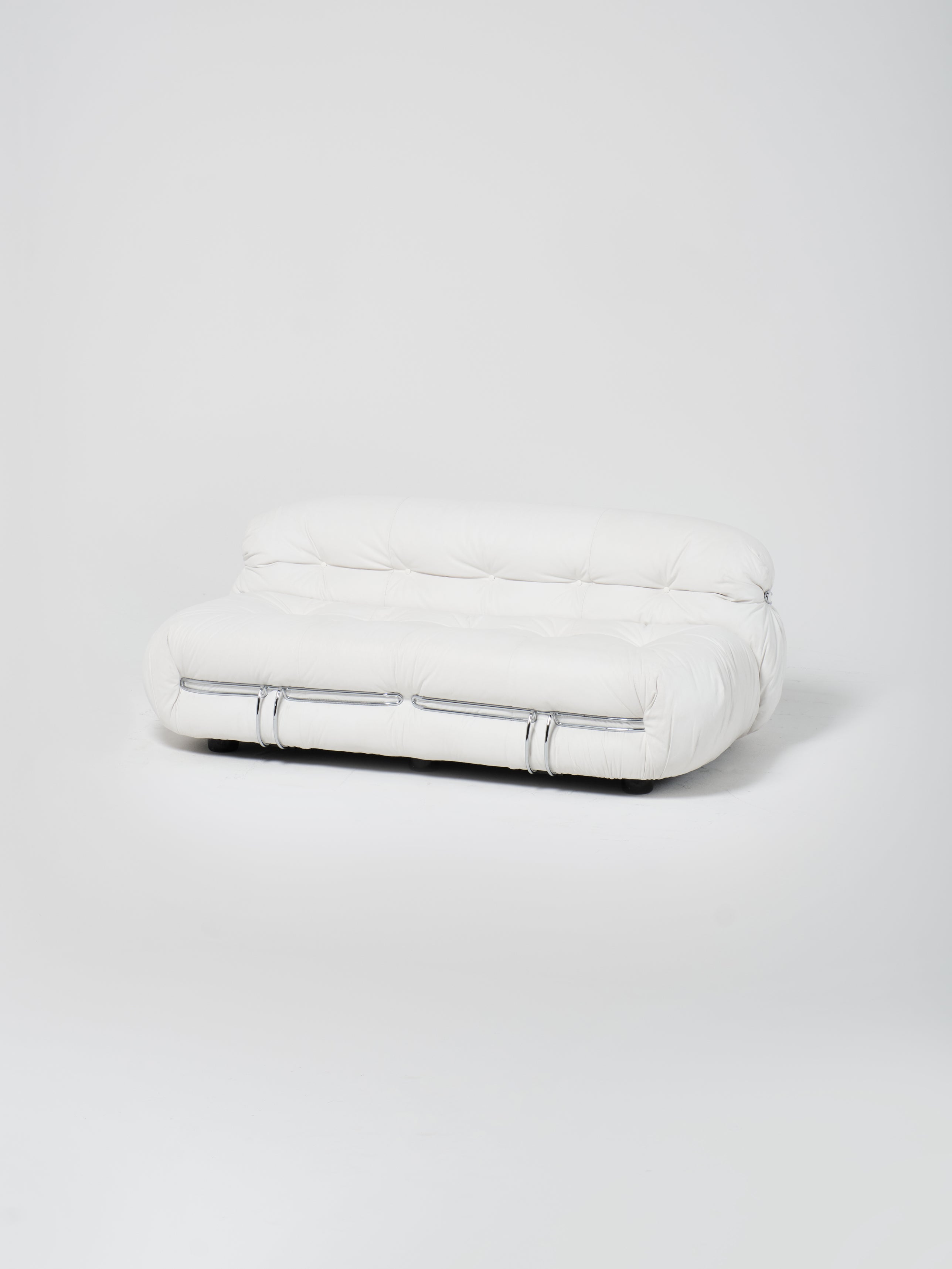Soriana Sofa / White | 2-Seater