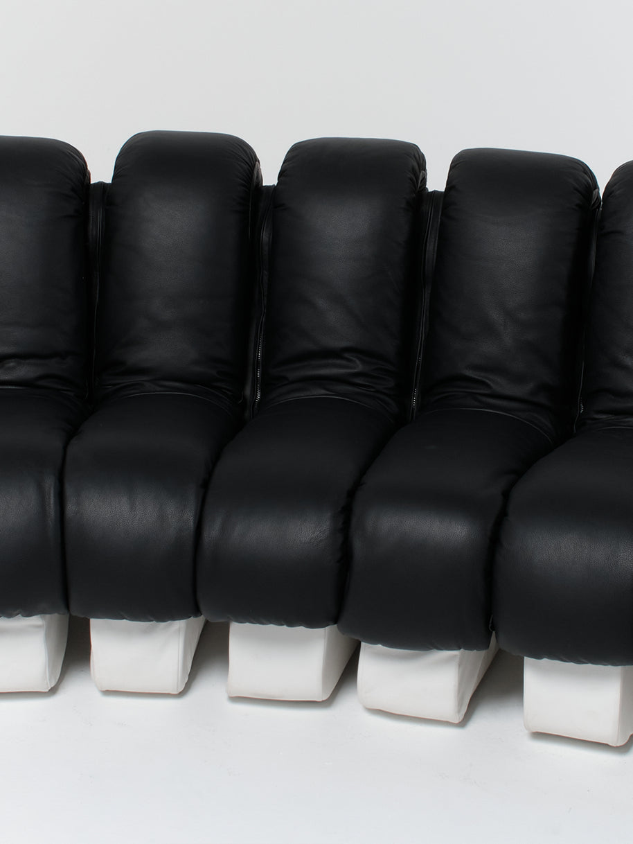 Canapé DS-600 noir et blanc