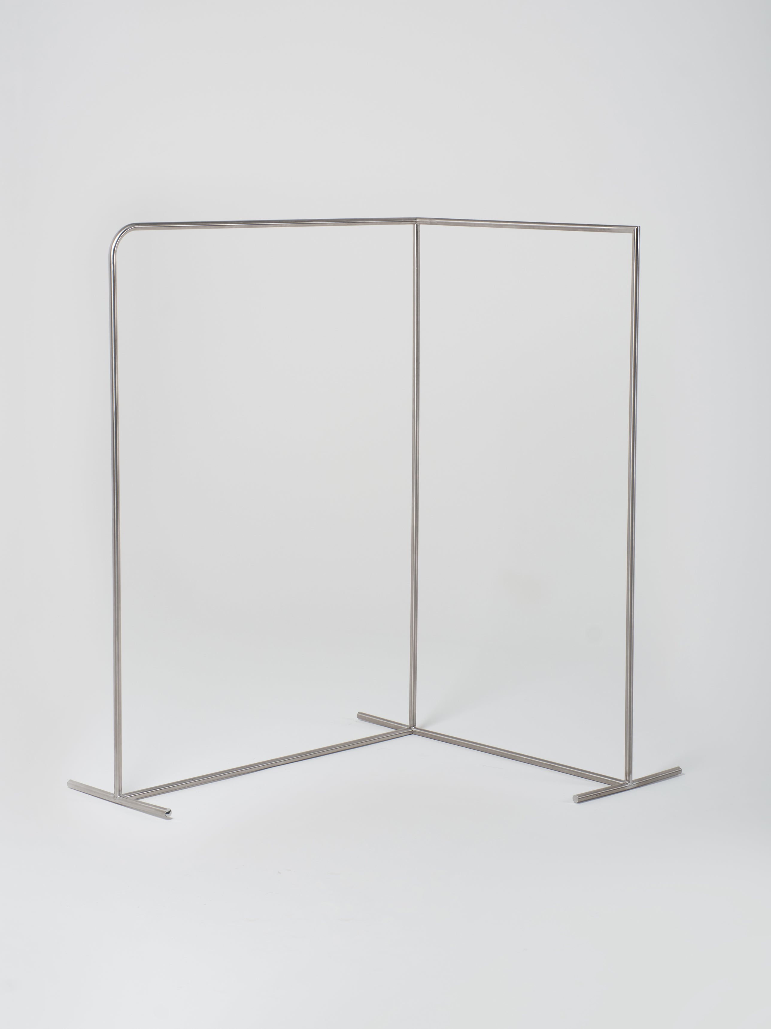 Corner Rail / Stainless Steel | Left